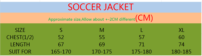 Talla Chaqueta